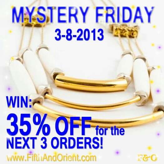 WIN 35%OFF for the NEXT 3 ORDERS!